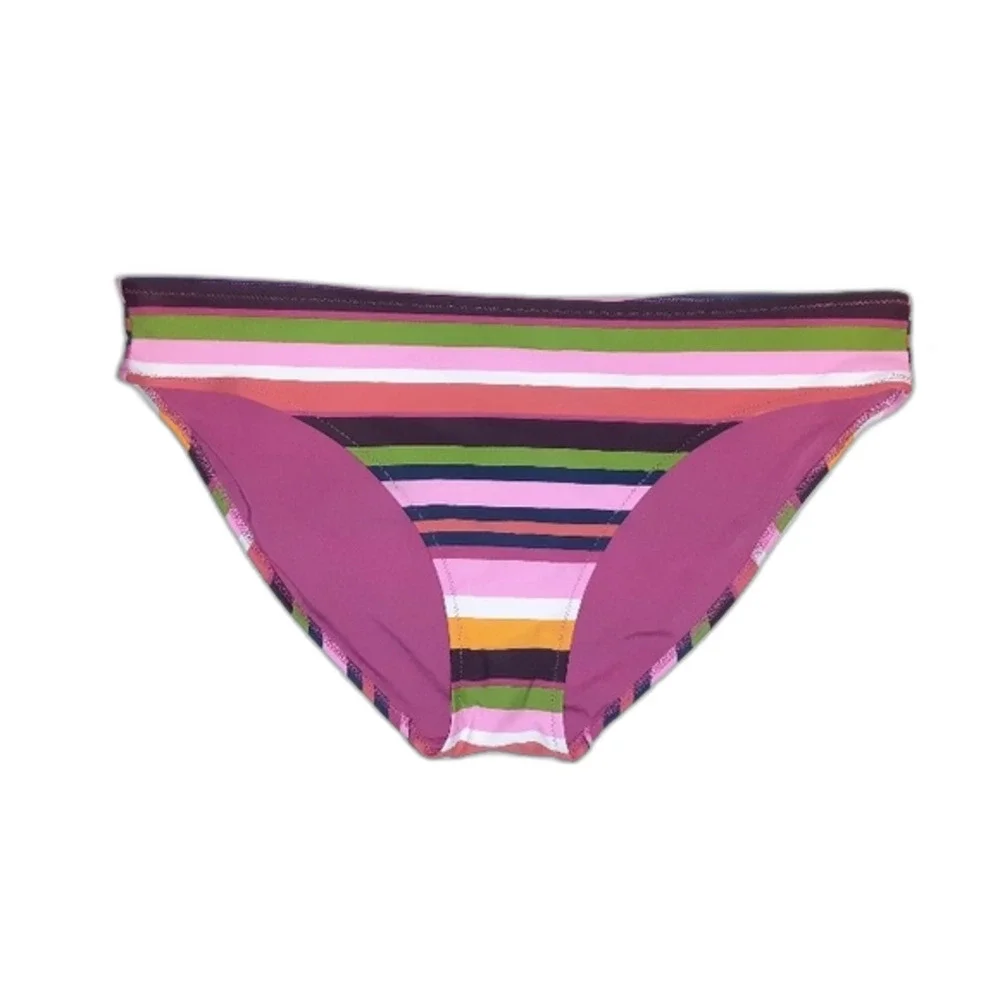 Aerie XL Multicolor Striped bikini bottom